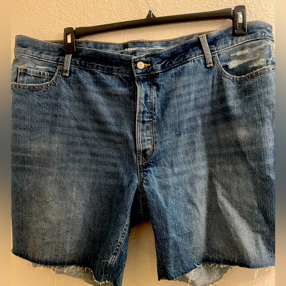 EUC Jean shorts old navy 5 button size 22